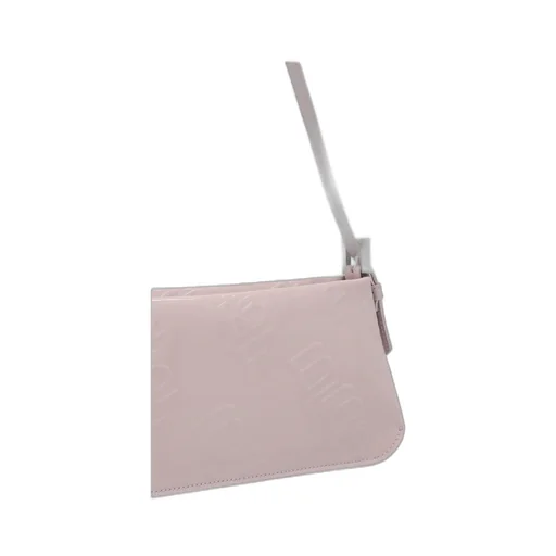 Dulce Logo Embossed Shoulder Bag