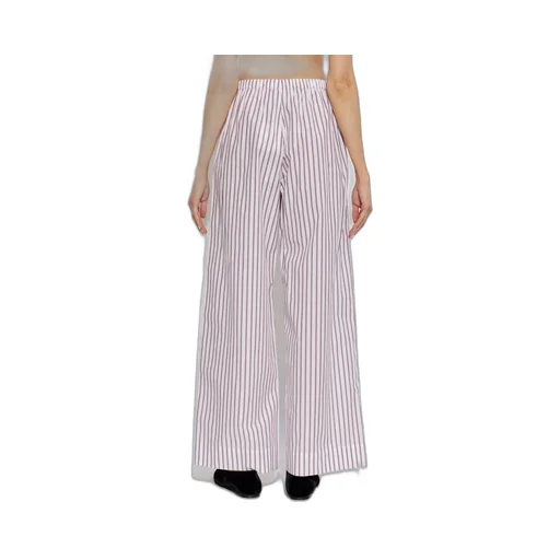 Cabello Striped Wide Leg Trousers