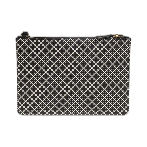 Graphic Printed Zipped Shoulder Bag