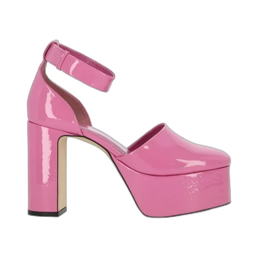 Ankle Strap Platform Pumps