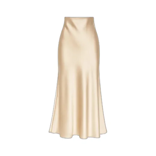 Barbara Satin Skirt