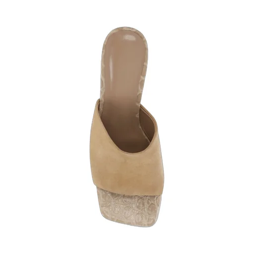 Squared-Toe Mules