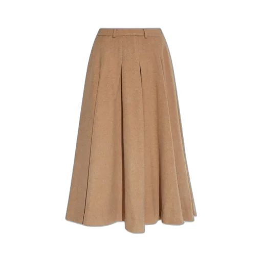 Eden Pleated Midi Skirt