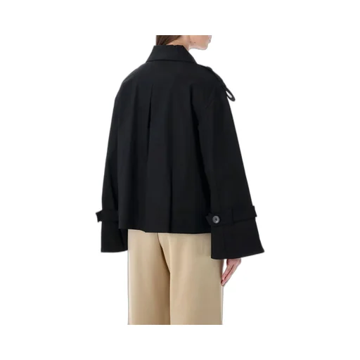 Alisandra Double-Breasted Trench Coat