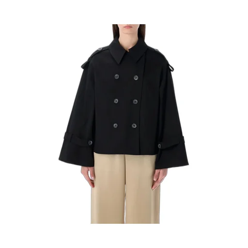 Alisandra Double-Breasted Trench Coat
