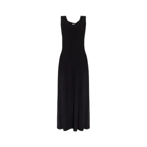 Scoop-Neck Sleeveless Maxi Dress