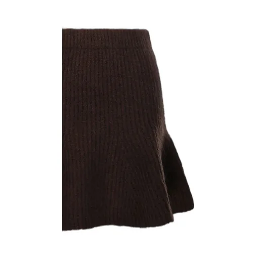 Dox Wool-Blend Skirt