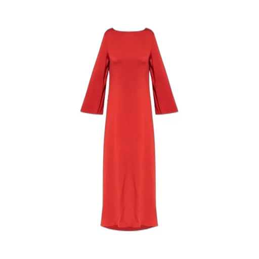 Draped Back Dress