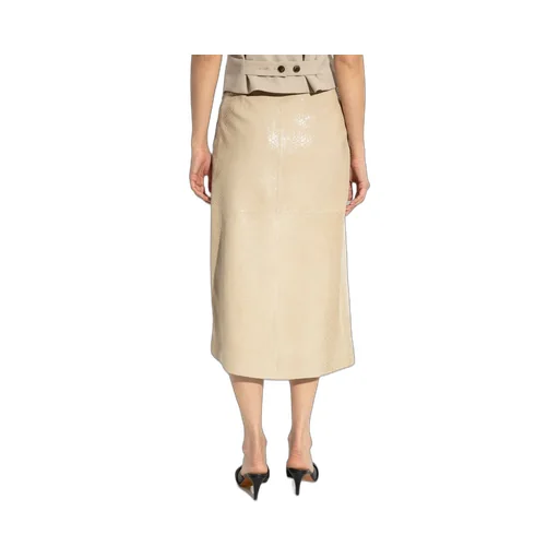 Asymmetric Midi Skirt