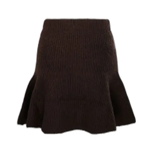 Dox Wool-Blend Skirt