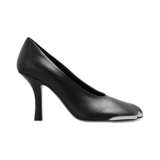 Duck Square Toe Pumps