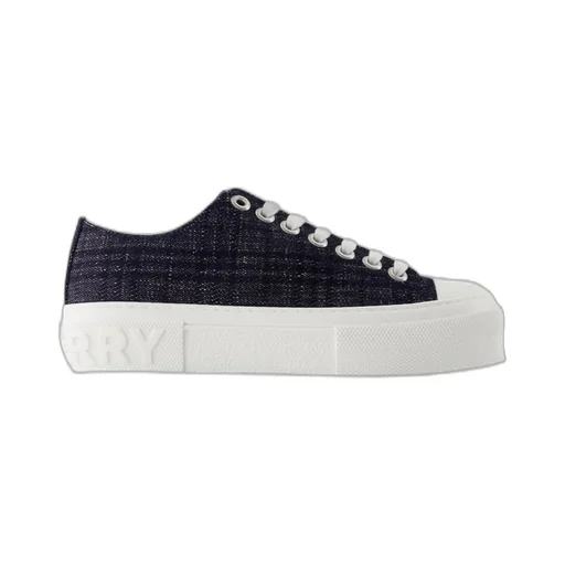 Checked Low-Top Sneakers