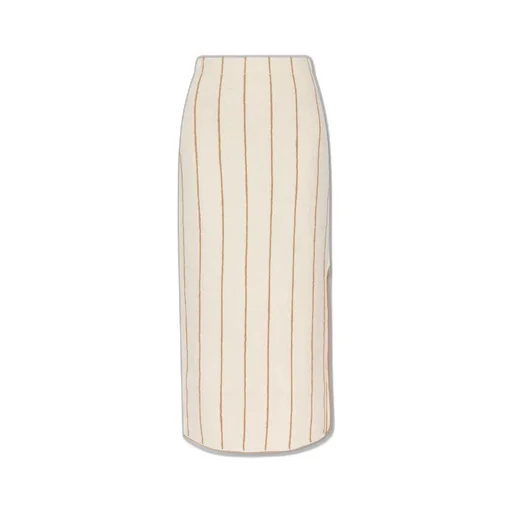 Striped Midi Skirt
