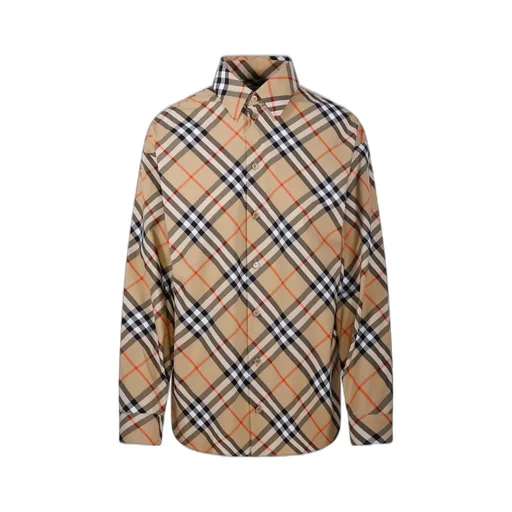 Check Printed Long Sleeved Shirt