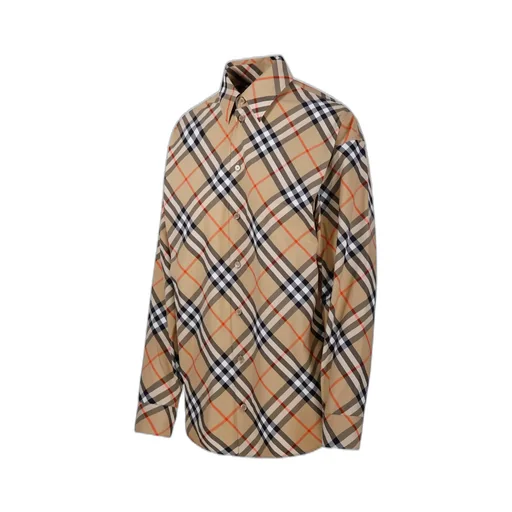 Check Printed Long Sleeved Shirt