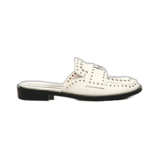 Studded Slip-On Flat Shoes