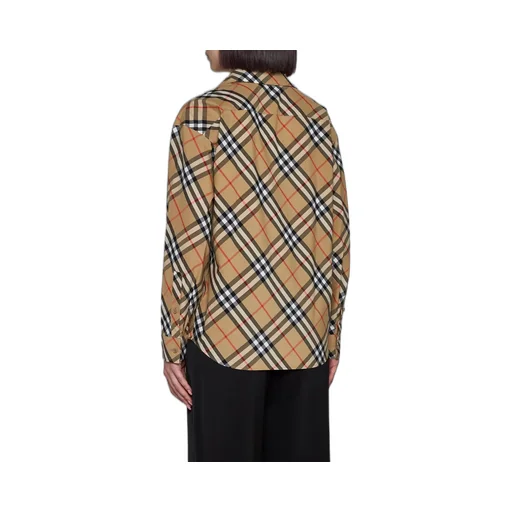Check Printed Long Sleeved Shirt