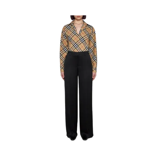 Check Printed Long Sleeved Shirt