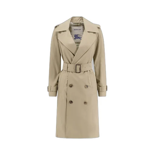 Double Breasted Belted Trench Coat