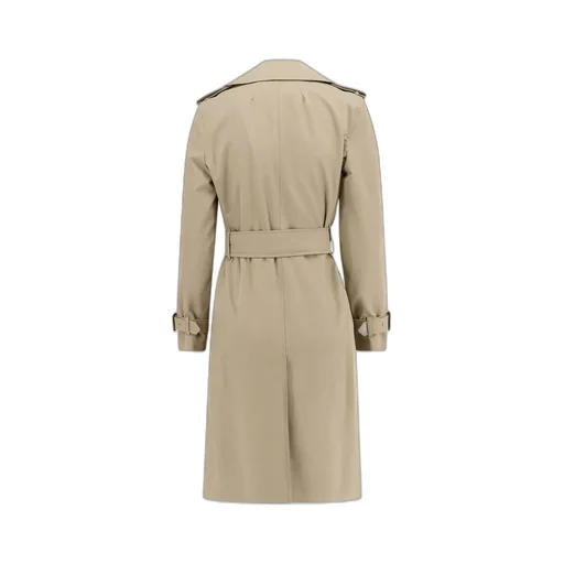 Double Breasted Belted Trench Coat