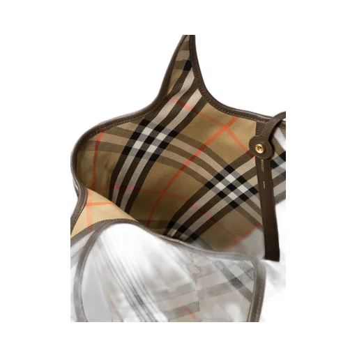 Small Checked Top Handle Bag
