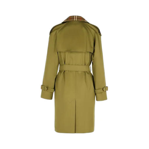 Double Breasted Belted Trench Coat