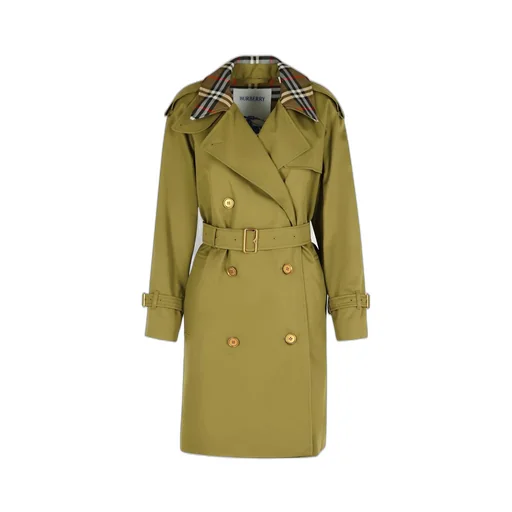 Double Breasted Belted Trench Coat