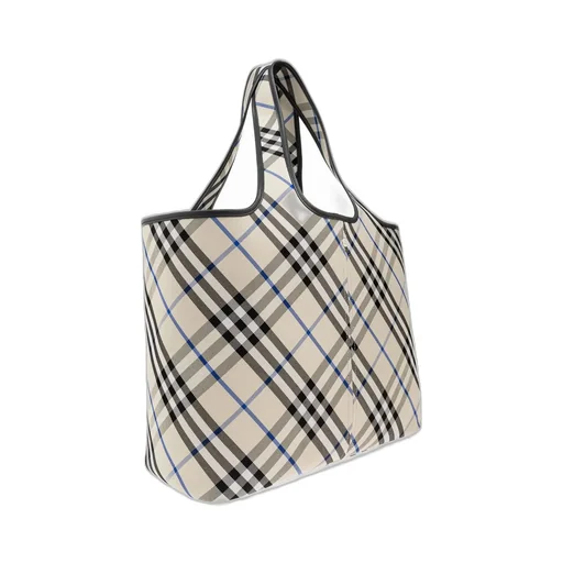 Medium Checked Tote Bag