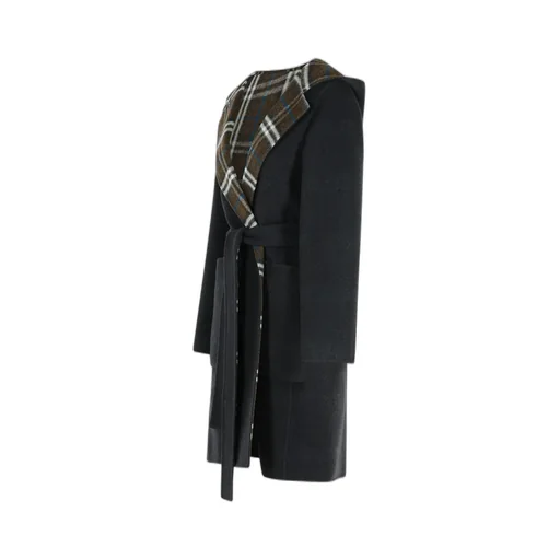 Hampshire Checked Belted Reversible Coat