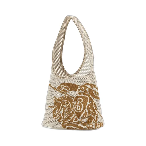 Ekd Motif Crochet Shoulder Bag