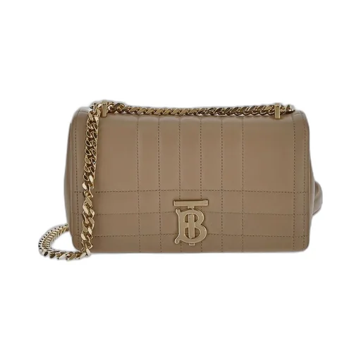 Lola Logo Plaque Quilted Shoulder Bag