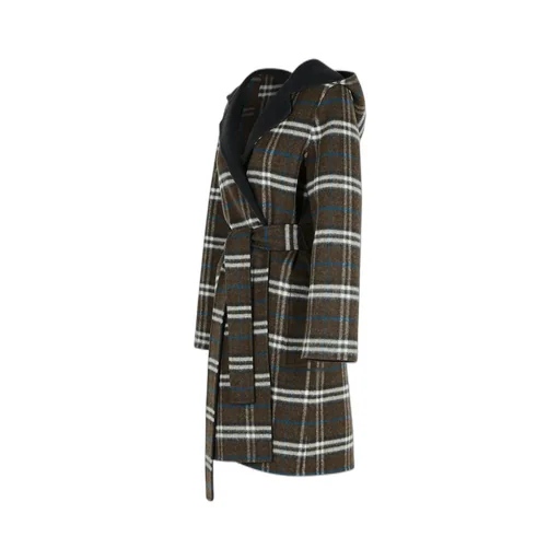 Hampshire Checked Belted Reversible Coat