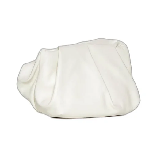 3D Rose Ruched Clutch Bag
