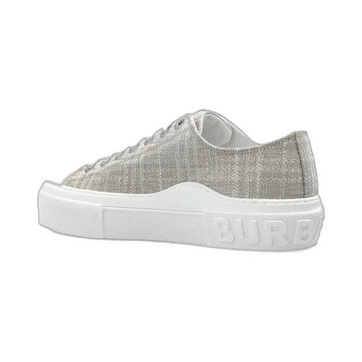 Checked Low-Top Sneakers