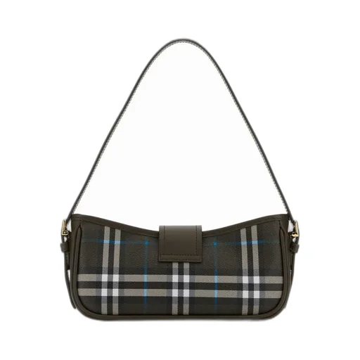 Check Patterned Sling Shoulder Bag