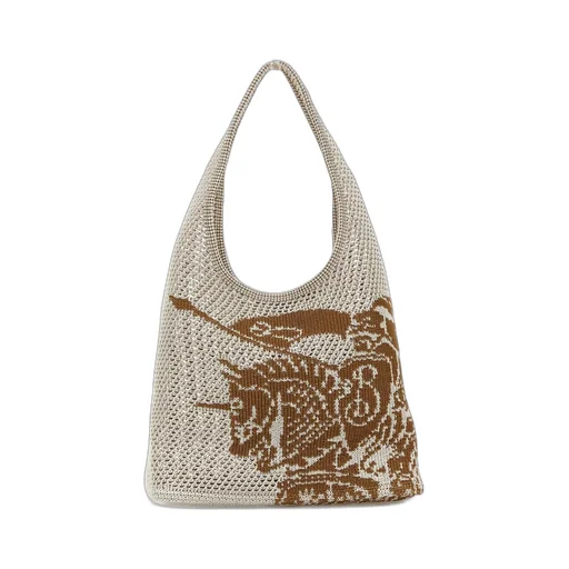Ekd Jacquard Crochet Tote Bag