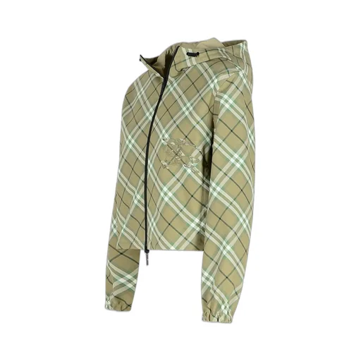 Vintage Check Hooded Reversible Jacket