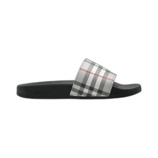 Checked Slip-On Slides