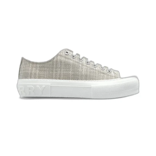 Checked Low-Top Sneakers