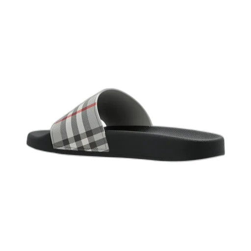 Checked Slip-On Slides
