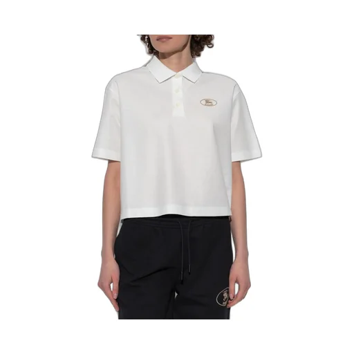 Logo Embroidered Short Sleeved Polo Shirt