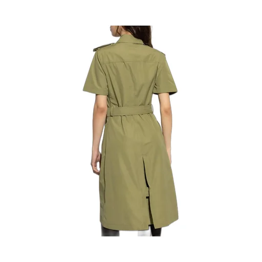 Tie-Waisted Shirt Dress