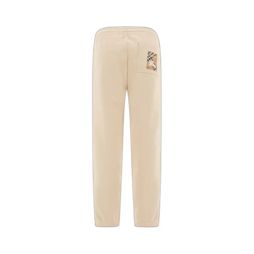 Checked Patch Track Pants