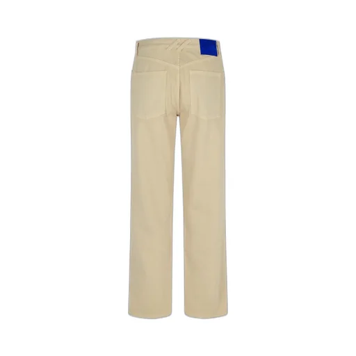 Logo Patch Straight-Leg Jeans
