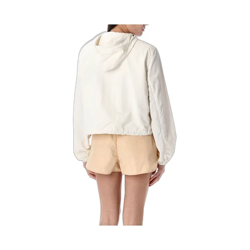 Ekd Printed Hooded Drawstring Jacket