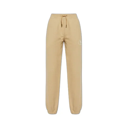Logo Embroidered Drawstring Pants