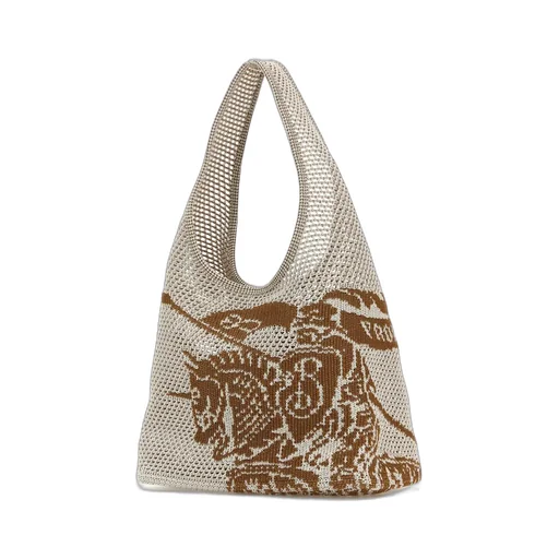 Ekd Jacquard Crochet Tote Bag