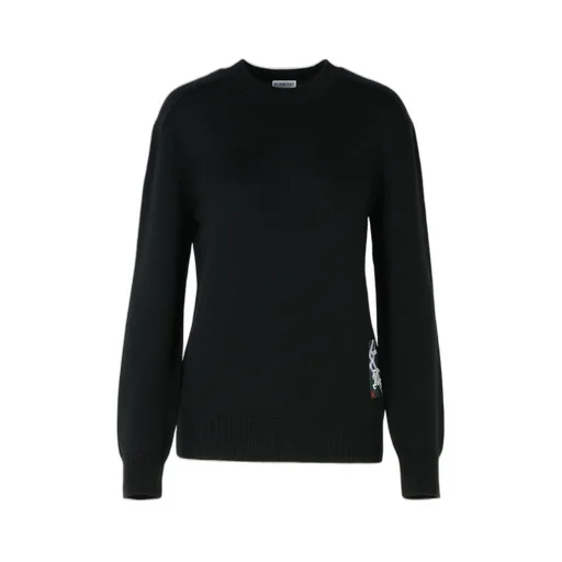 Logo Patch Knitted Jumper