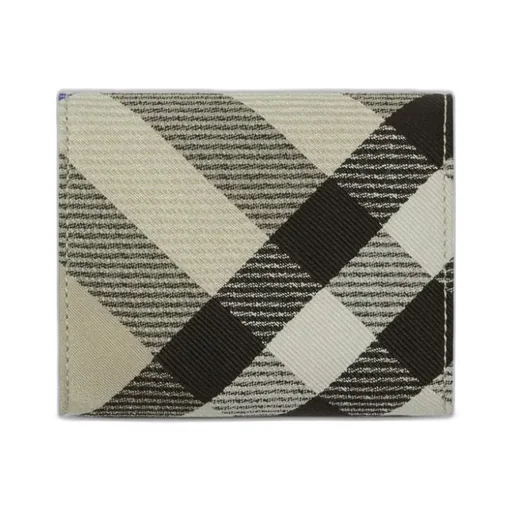 Checked Trifold Wallet