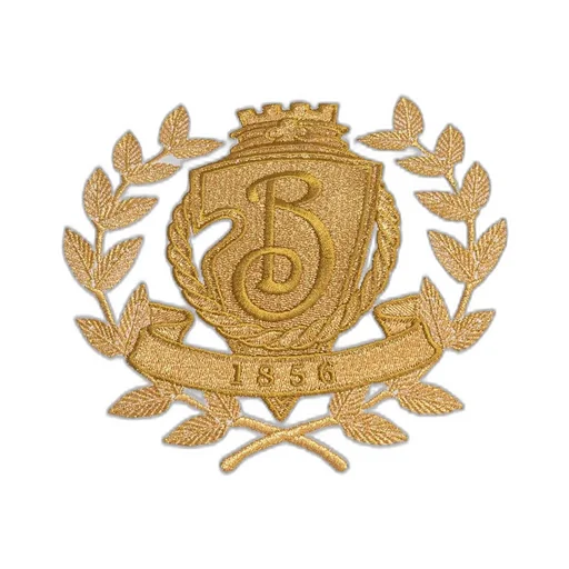 B Crest Embroidered Crewneck T-Shirt